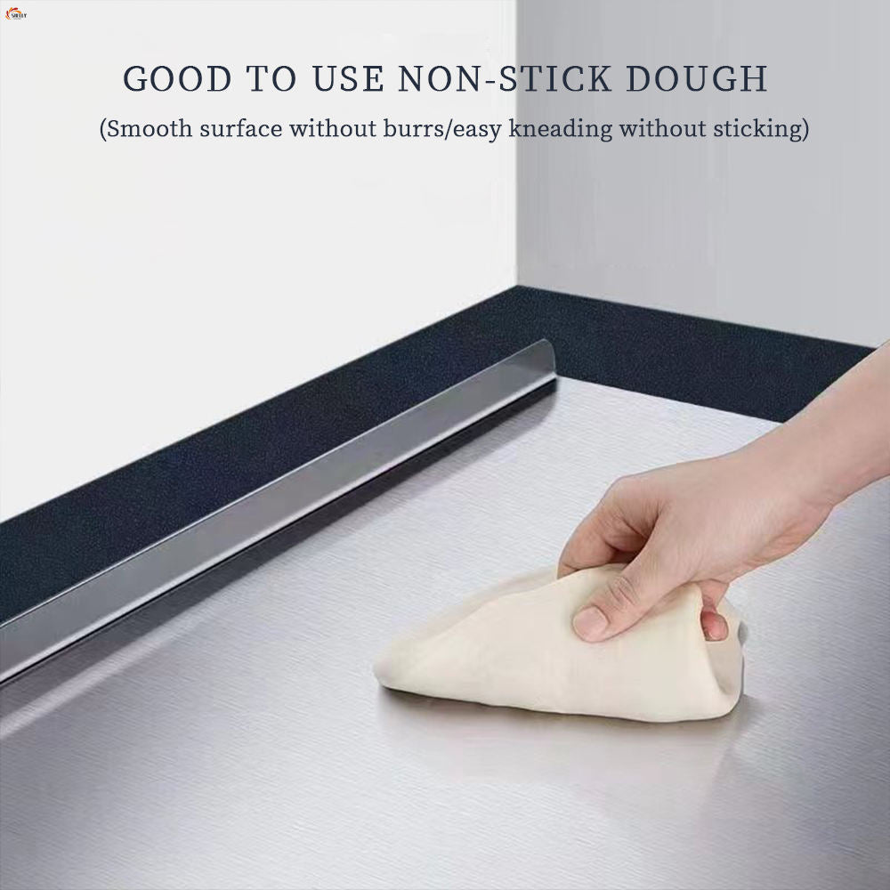 stainless steel panel and chopping board
