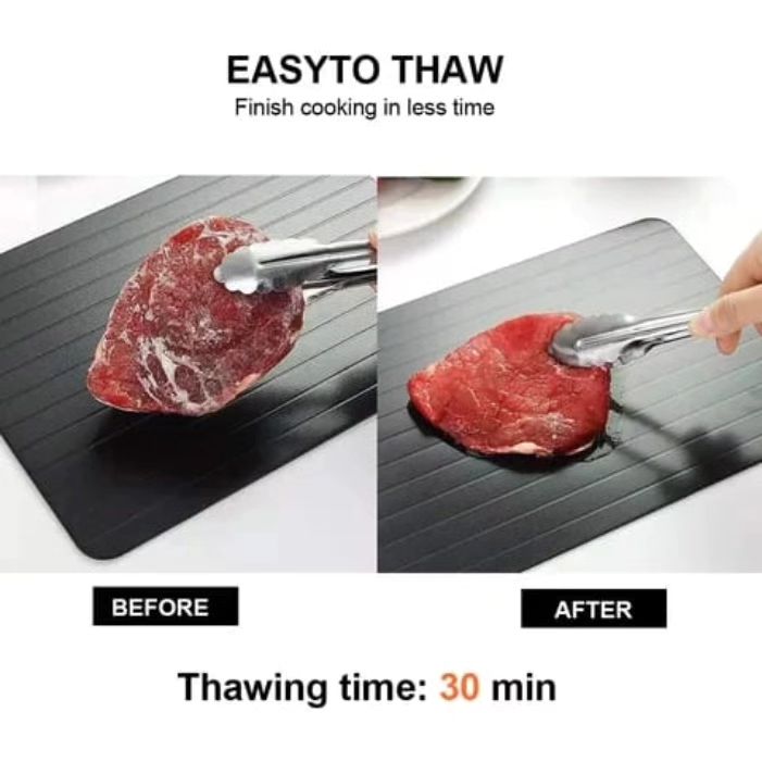 Aluminium Defrosting Plate - Safe & Efficient