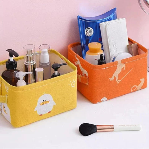 Non Woven Foldable Storage Basket