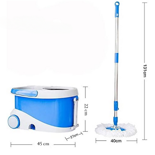 Primo Spin Mop With Moveable Bucket