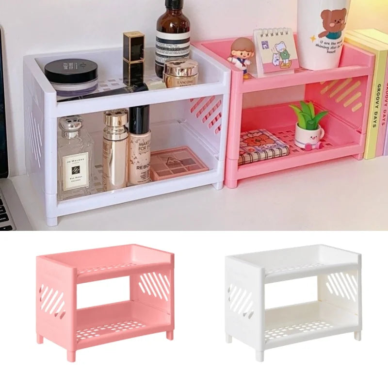 2 layer Storage Organizer Shelf