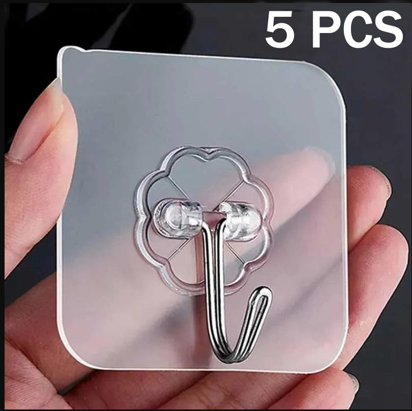 5 Pieces Sticker Wall Hook
