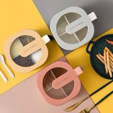 Plastic Food Seasoning Container Kitchen Spice Box