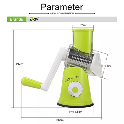 Tabletop Drum Grater