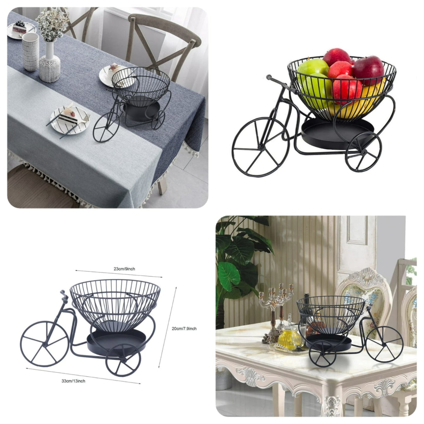 Tricyle Design Fruit Basket