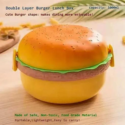 Burger Shaped Lunch Box