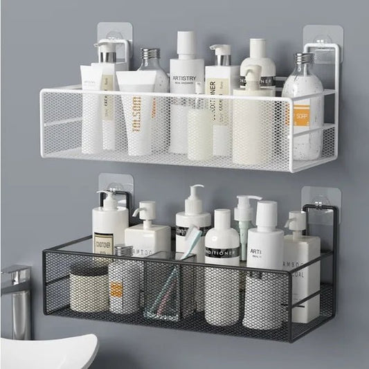 Versatile Mesh Wall Shelf