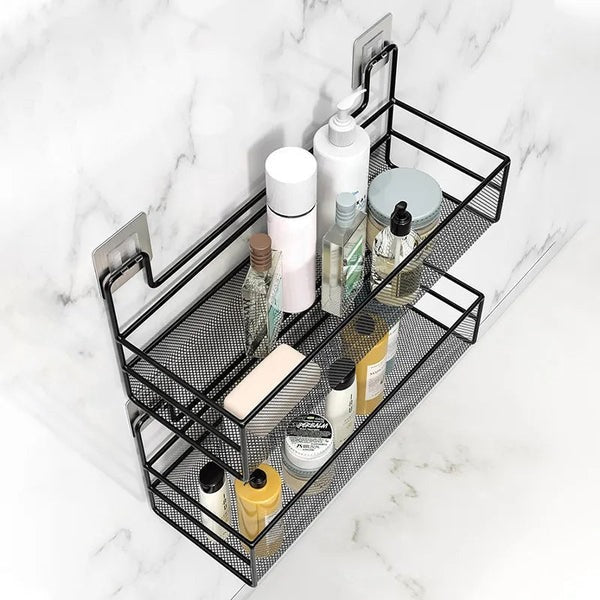 Versatile Mesh Wall Shelf