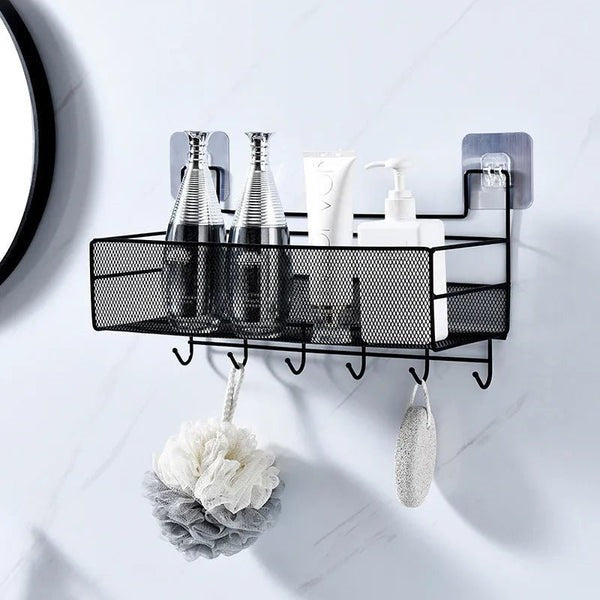 Versatile Mesh Wall Shelf