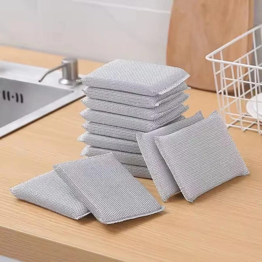 Pack Of 4 Steel Wire Dishwashing