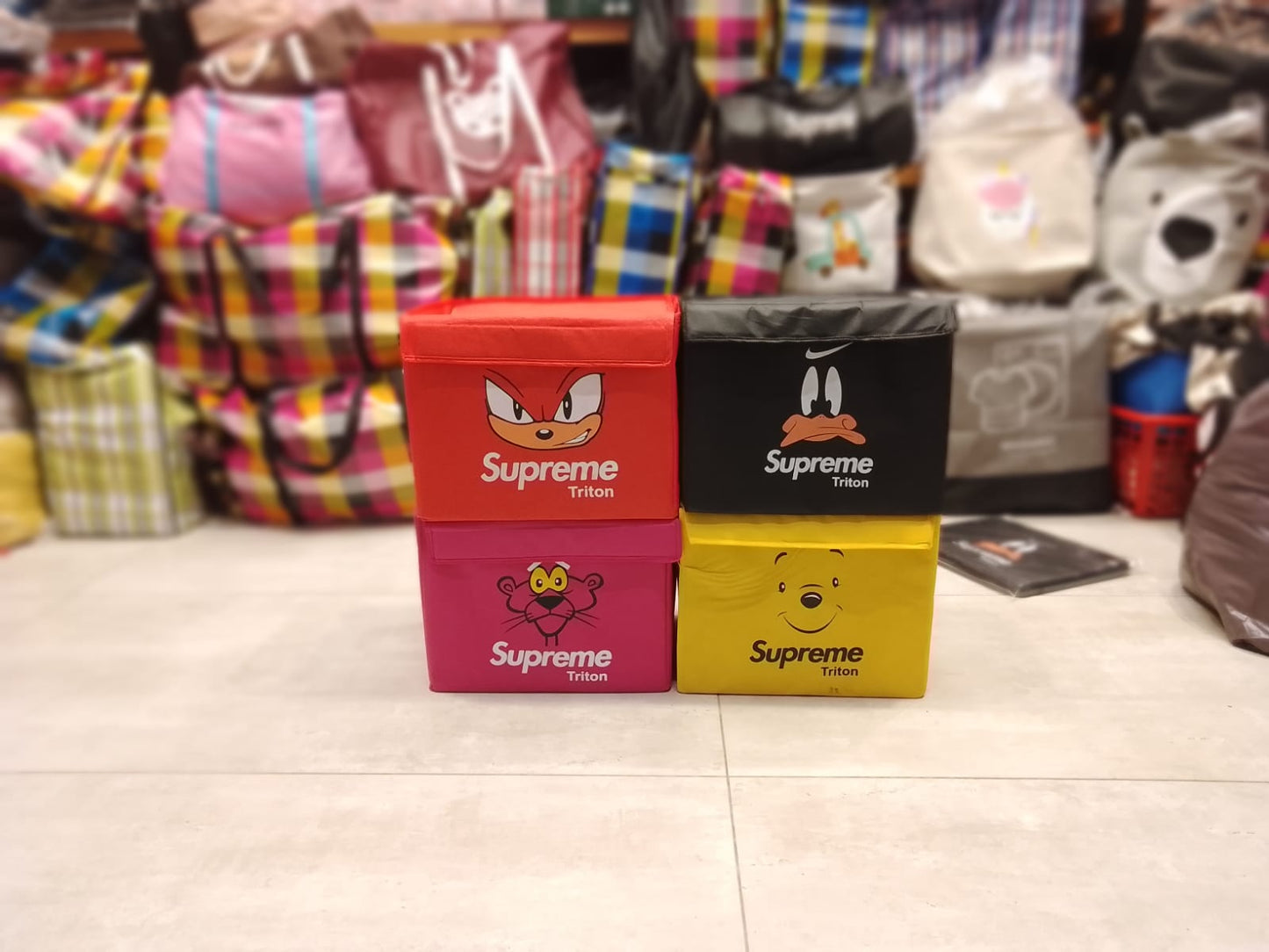 Foldable Panda Storage Box (100 GSM)