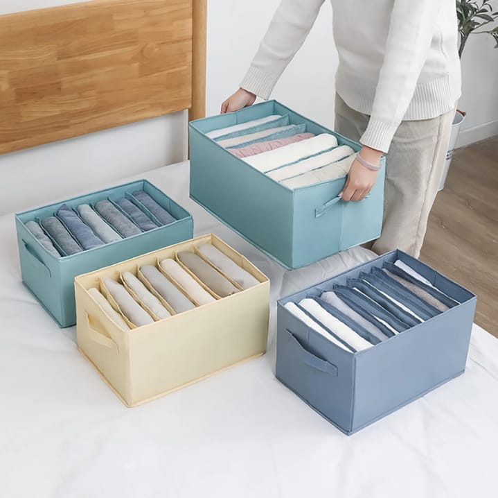6 Grids Wardrobe Clothes Organizer
