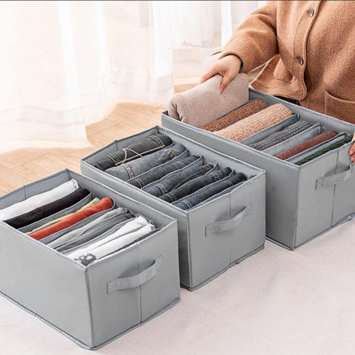 6 Grids Wardrobe Clothes Organizer