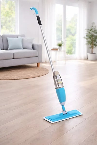 Microfiber Spray Mop with Refillable Water Bottle & 360° Swivel Head