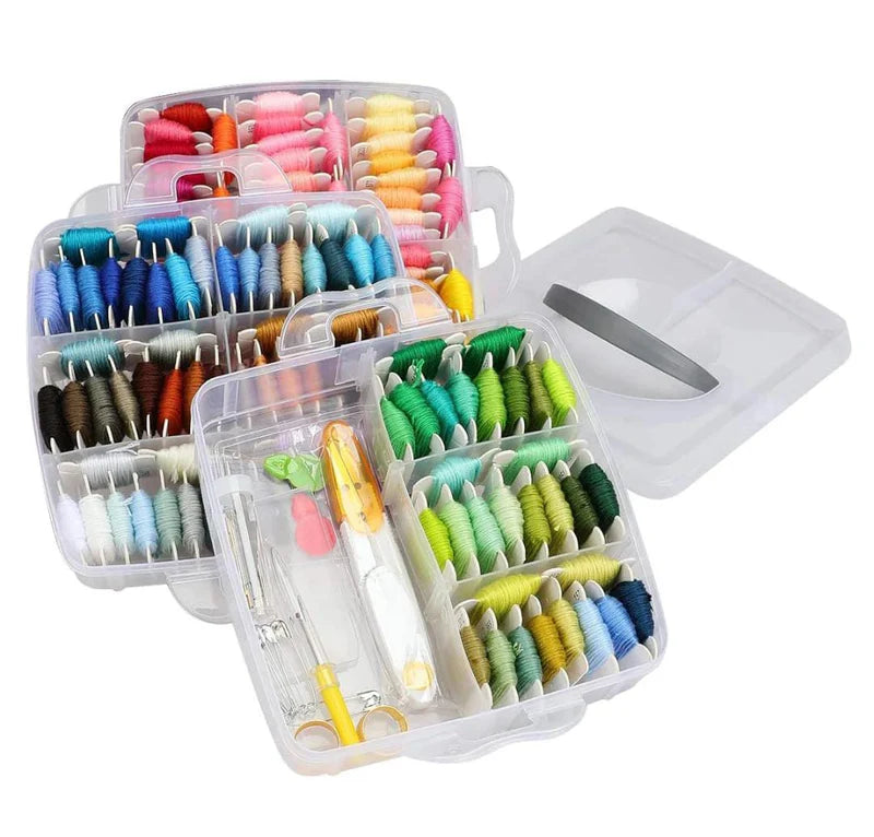 Multi Layer 18 grid plastic storage box