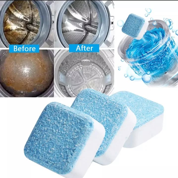 Washing Machine Cleaning Tablets (Pack of 12 tablets)