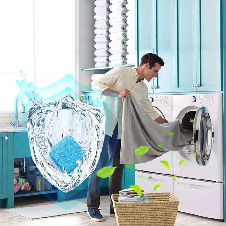 Washing Machine Cleaning Tablets (Pack of 12 tablets)