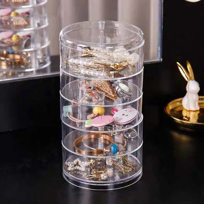 5 layer Acrylic Rotating Organizer
