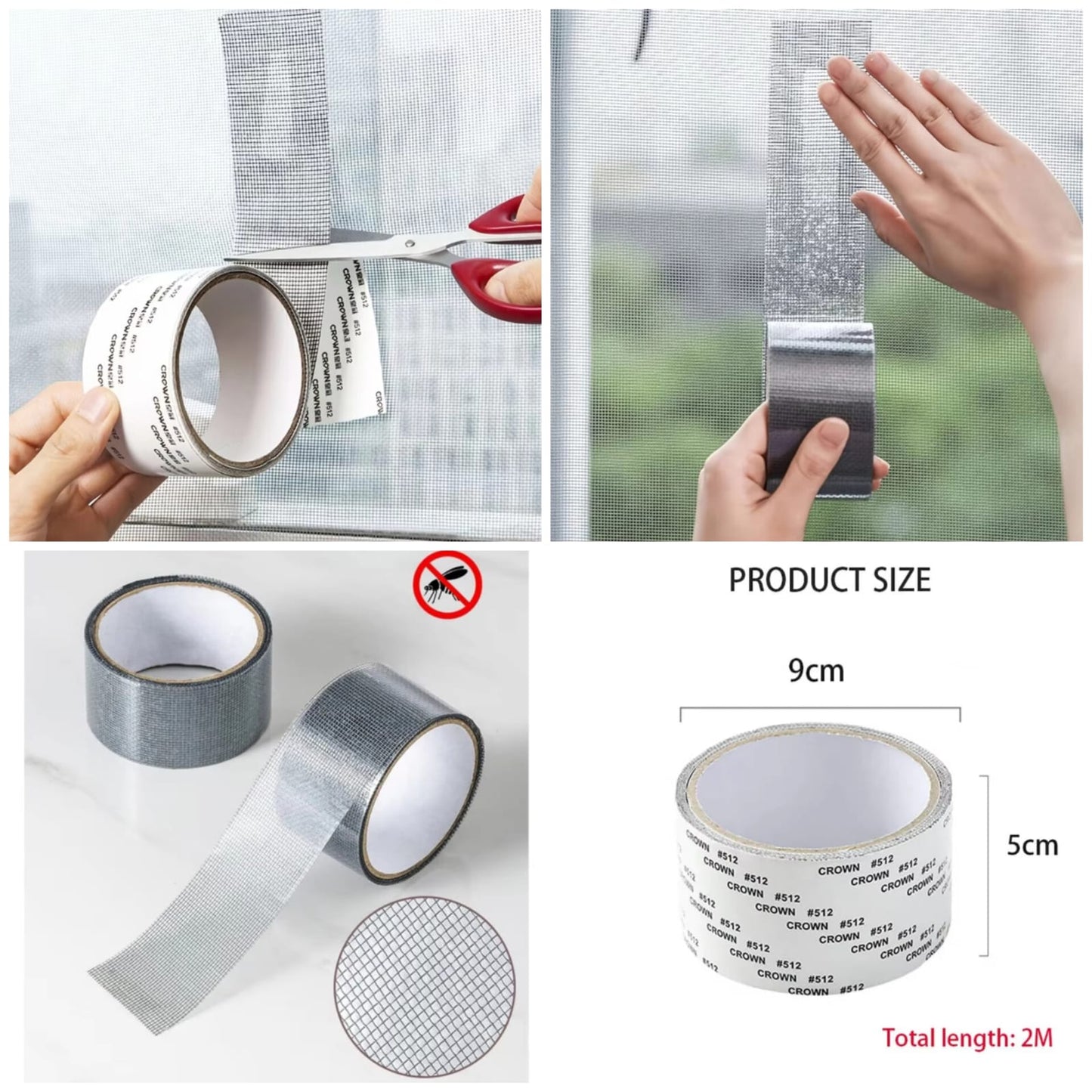Window Repair Mesh Tape Window Repair