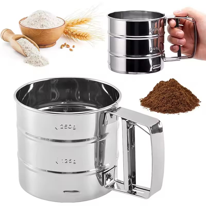 Stainless Steel Flour Strainer