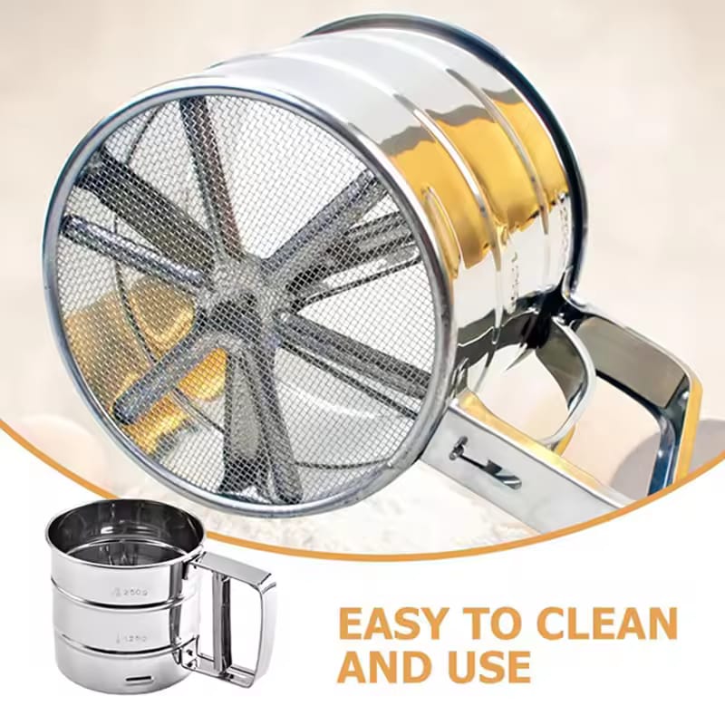 Stainless Steel Flour Strainer
