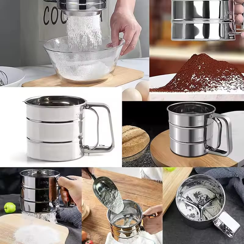 Stainless Steel Flour Strainer