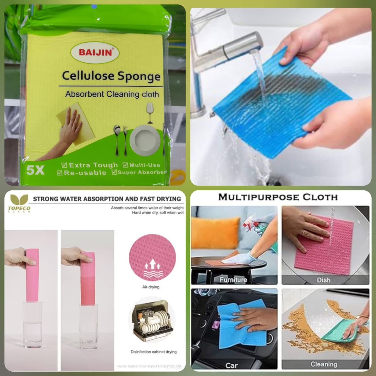 5-Pcs Cleaning Cloth