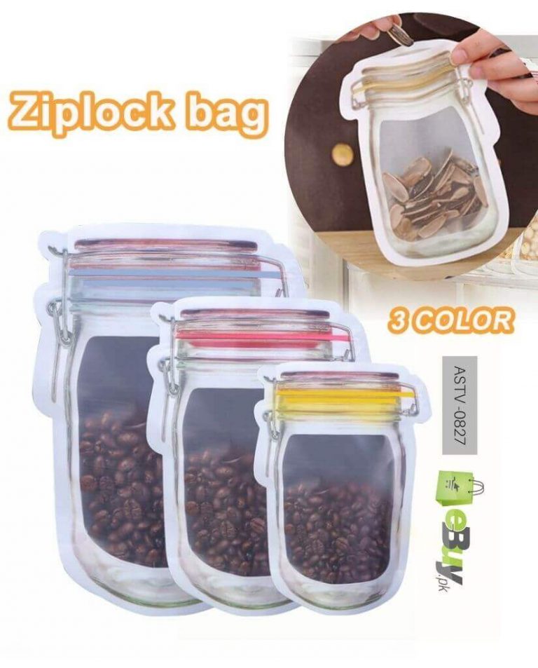 Ziplock Reusable Food Storage Bags