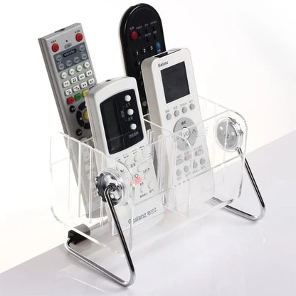 Acrylic Desktop Phone & Multipurpose Organizer Storage Box