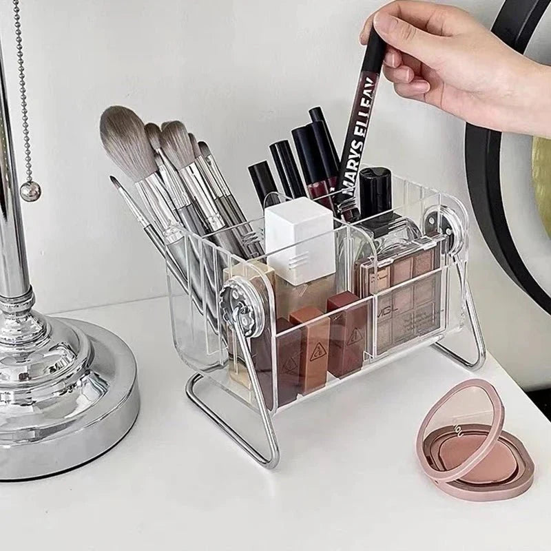 Acrylic Desktop Phone & Multipurpose Organizer Storage Box
