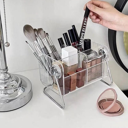 Acrylic Desktop Phone & Multipurpose Organizer Storage Box
