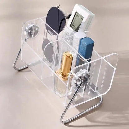 Acrylic Desktop Phone & Multipurpose Organizer Storage Box