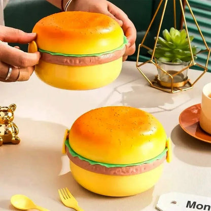 Burger Shaped Lunch Box
