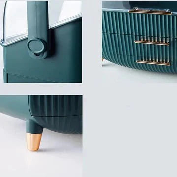 GlamourGlide Cosmetic Organizer