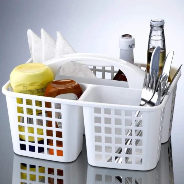 3 Compartment Basket with Handle