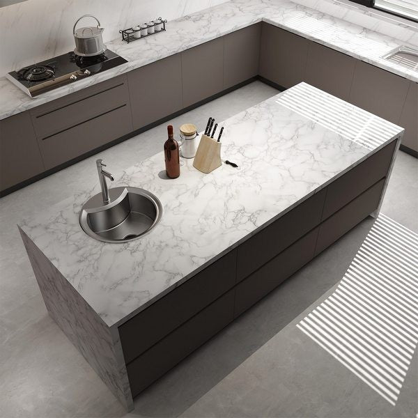 Brand: Arish.pk 3D Marble Self Adhesive Sheet Bathroom Kitchen Cupboard Room Decoration Sticky Paper Decal