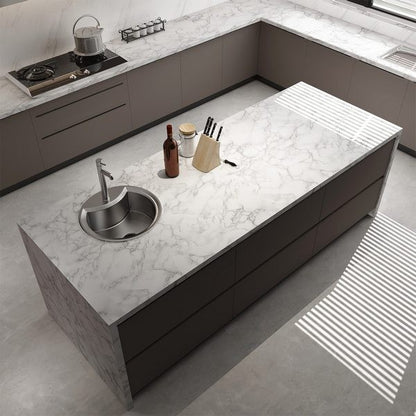 Brand: Arish.pk 3D Marble Self Adhesive Sheet Bathroom Kitchen Cupboard Room Decoration Sticky Paper Decal