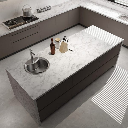 Brand: Arish.pk 3D Marble Self Adhesive Sheet Bathroom Kitchen Cupboard Room Decoration Sticky Paper Decal