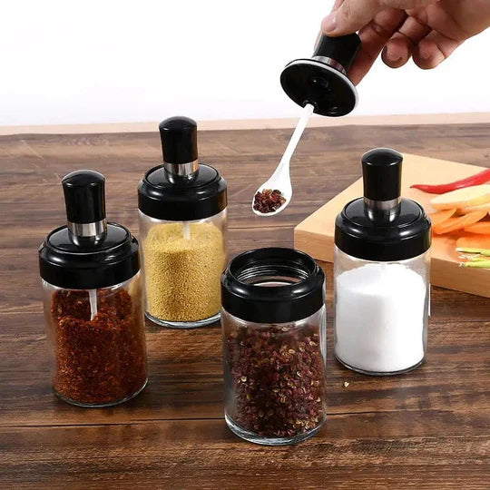 Set Of 6 360 Rotating Spice Rack