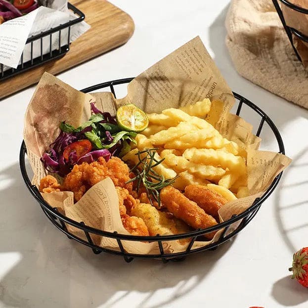 Metal Snack Buckets