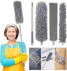 Adjustable Microfiber Dust Brush