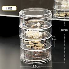 5 layer Acrylic Rotating Organizer