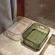 Transparent Acrylic Storage basket