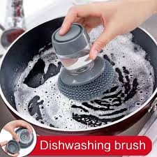 Liquid Pot Cleaning Brush