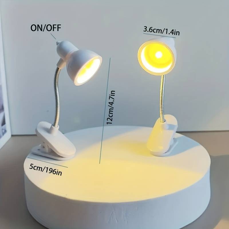 Mini Clipper Study Book Lamp