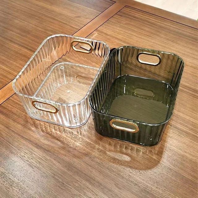 Transparent Acrylic Storage basket