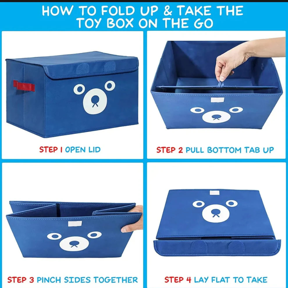 Foldable Panda Storage Box (100 GSM)