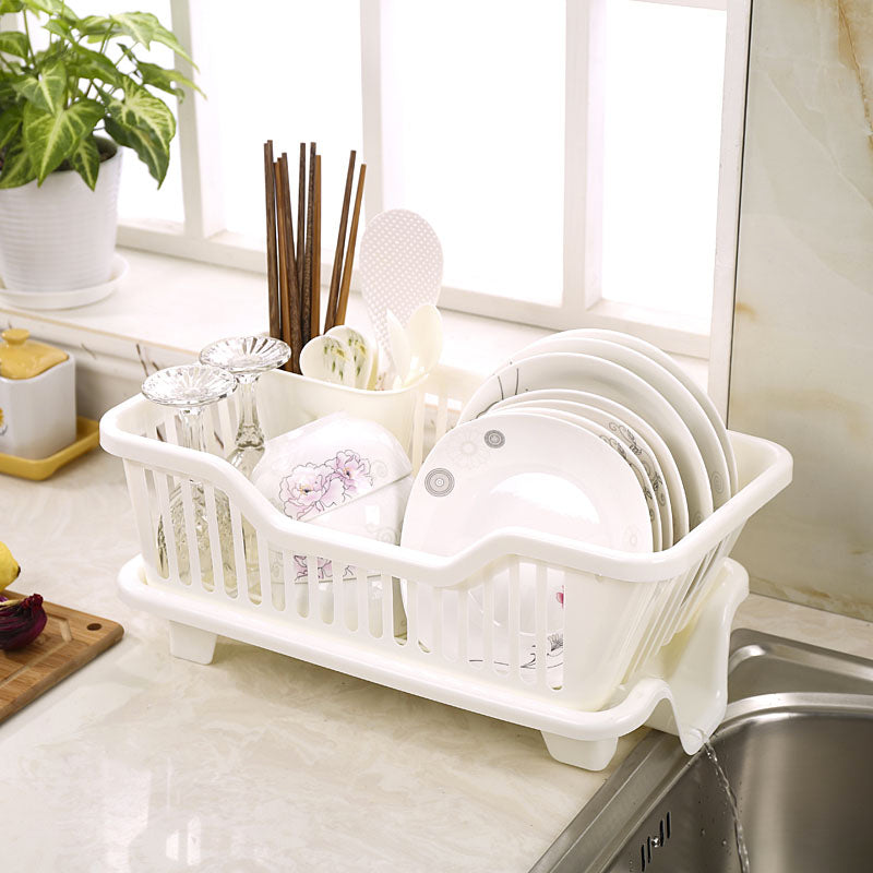 Plate Rack with Drain Tray