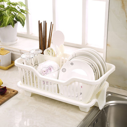 Plate Rack with Drain Tray