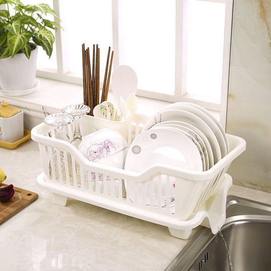 Plate Rack with Drain Tray
